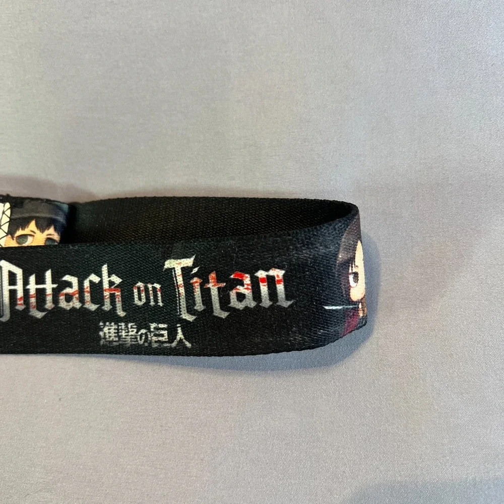 Buckle-Down Buckle-Up with Buckle-Down Attack on Titan Belt Unisex Multicolor